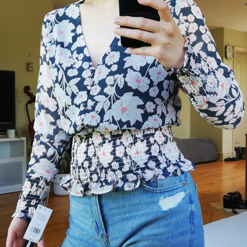 Floral blouse